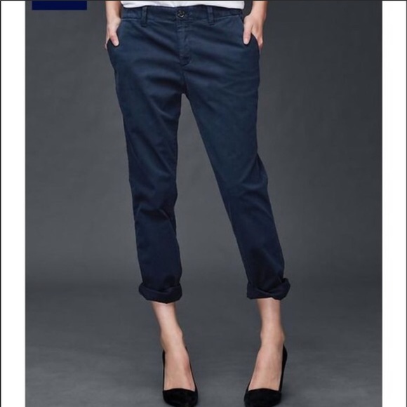 Jumpsuits | Gap Girlfriend Chino Pants 